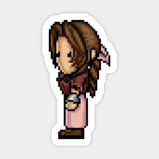 FF7 Advent Children  Aerith 2 Sticker